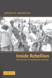 Cover of Inside Rebellion by Jeremy M. Weinstein
