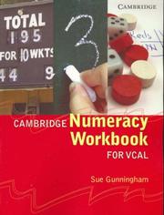Front cover of Cambridge Numeracy Workbook for VCAL by Sue Gunningham