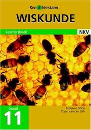 Front cover of Study and Master Mathematics Grade 11 Learner's Book Afrikaans Translation by Daan van der Lith