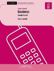 Front cover of Career Award Business - Standard Level by Chris J. Nuttall