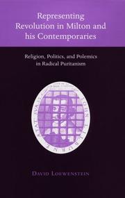 Front cover of Representing revolution in Milton and his contemporaries by David Loewenstein