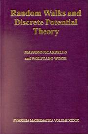 Front cover of Random walks and discrete potential theory by Massimo A. Picardello