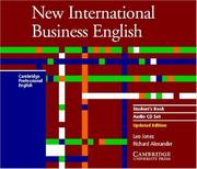 Front cover of New International Business English Updated Edition Student's Book Audio CD Set by Leo Jones
