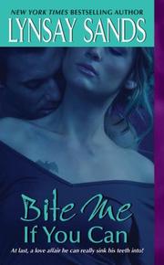Cover of Bite me if you can by Lynsay Sands