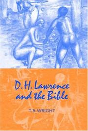 Cover of D.H. Lawrence and the Bible by T. R. Wright