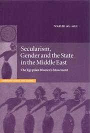 Front cover of Secularism, Gender and the State in the Middle East by Nadje Al-Ali