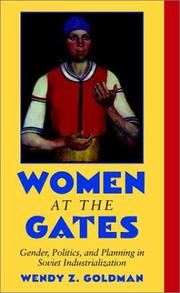 Front cover of Women at the Gates by Wendy Z. Goldman