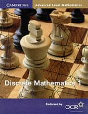 Cover of Discrete Mathematics 1 (Cambridge Advanced Level Mathematics) by Stan Dolan