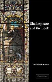 Cover of Shakespeare and the book by David Scott Kastan (editor)