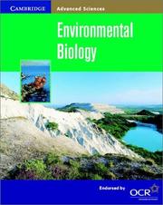 Cover of Environmental Biology by Michael J. Reiss