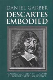 Cover of Descartes Embodied by Daniel Garber