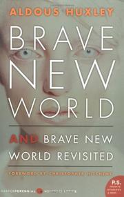 Front cover of Brave New World and Brave New World Revisited by Aldous Huxley