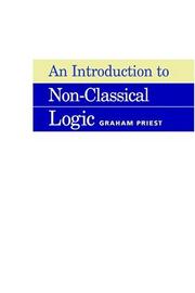 Cover of An Introduction to Non-Classical Logic by Graham Priest