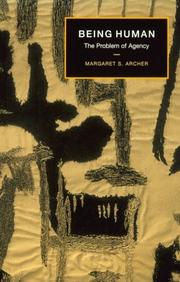 Cover of Being Human by Margaret Scotford Archer
