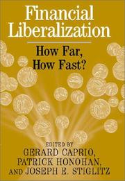 Cover of Financial Liberalization by Joseph E. Stiglitz