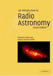Cover of An introduction to radio astronomy by Bernard F. Burke