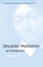Front cover of Descartes's Meditations by Catherine Wilson