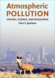 Cover of Atmospheric Pollution by Mark Z. Jacobson