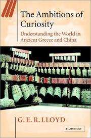 Front cover of The Ambitions of Curiosity by G. E. R. Lloyd