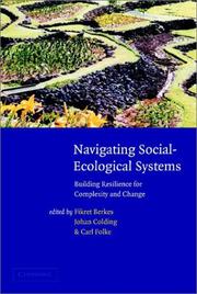 Cover of Navigating social-ecological systems by Fikret Berkes