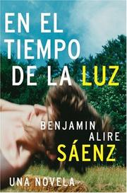 Cover of En el Tiempo de la Luz by Benjamin Alire Sáenz