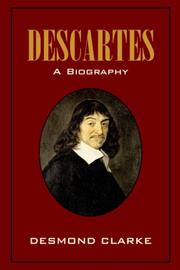 Front cover of Descartes by Desmond M. Clarke