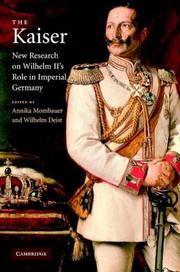 Cover of The Kaiser by Annika Mombauer
