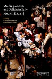 Front cover of Reading, society, and politics in early modern England by Kevin Sharpe