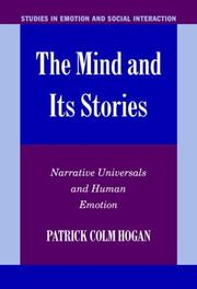 Cover of The mind and its stories by Patrick Colm Hogan
