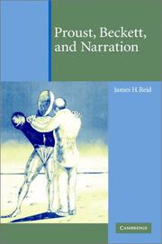 Front cover of Proust, Beckett, and narration by James H. Reid