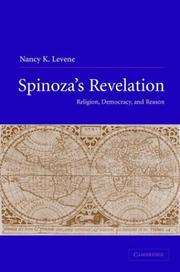 Cover of Spinoza's revelation by Nancy Levene