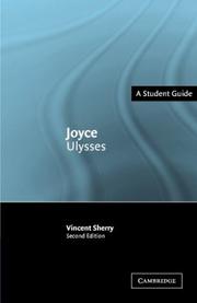 Cover of Joyce by Vincent Sherry