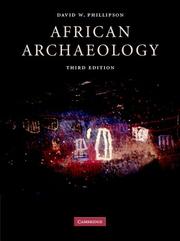 Cover of African Archaeology by David W. Phillipson