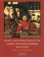 Front cover of Sight and spirituality in early Netherlandish painting by Bret Louis Rothstein