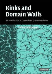 Front cover of Kinks and Domain Walls by Tanmay Vachaspati
