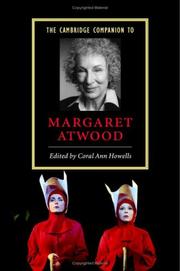 Cover of The Cambridge companion to Margaret Atwood by Coral Ann Howells