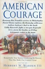 Cover of American Courage by Herbert W. Warden