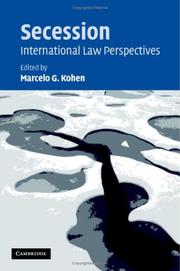 Cover of Secession by Marcelo G. Kohen