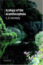 Front cover of Ecology of the Acanthocephala by C. R. Kennedy