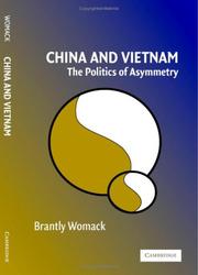 Front cover of China and Vietnam by Brantly Womack