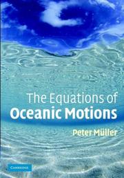 Front cover of The Equations of Oceanic Motions by Peter Müller