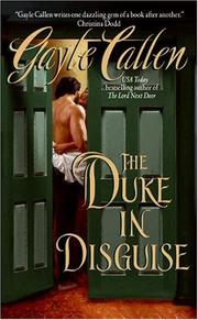 Cover of The Duke in Disguise by Gayle Callen