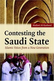 Cover of Contesting the Saudi state by Madawi Al-Rasheed
