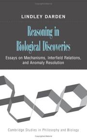 Cover of Reasoning in Biological Discoveries by Lindley Darden