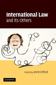 Front cover of International Law and its Others by Anne Orford