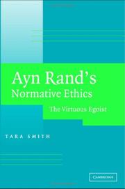 Cover of Ayn Rand's Normative Ethics by Tara Smith