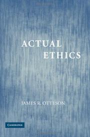 Cover of Actual Ethics by James R. Otteson