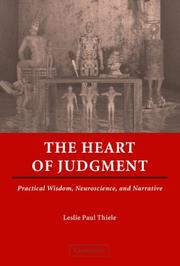 Front cover of The heart of judgment by Leslie Paul Thiele