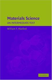 Cover of Materials Science by William F. Hosford