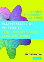 Cover of Mathematical methods for physics and engineering by K. F. Riley